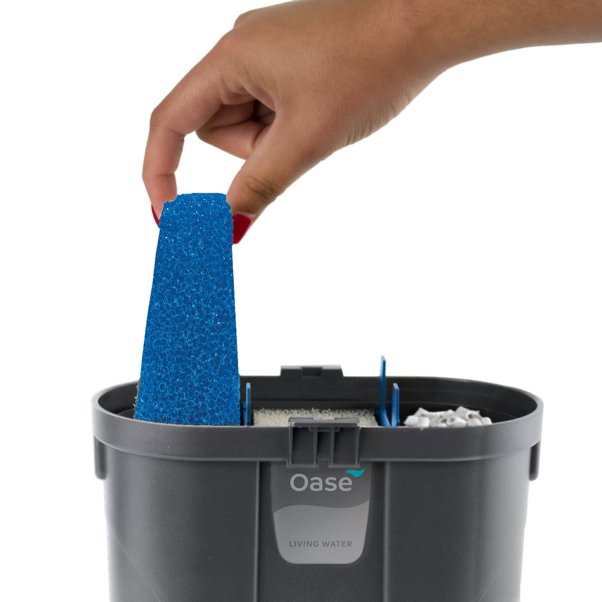 Filter Foam Set for the FiltoSmart 100 being replaced