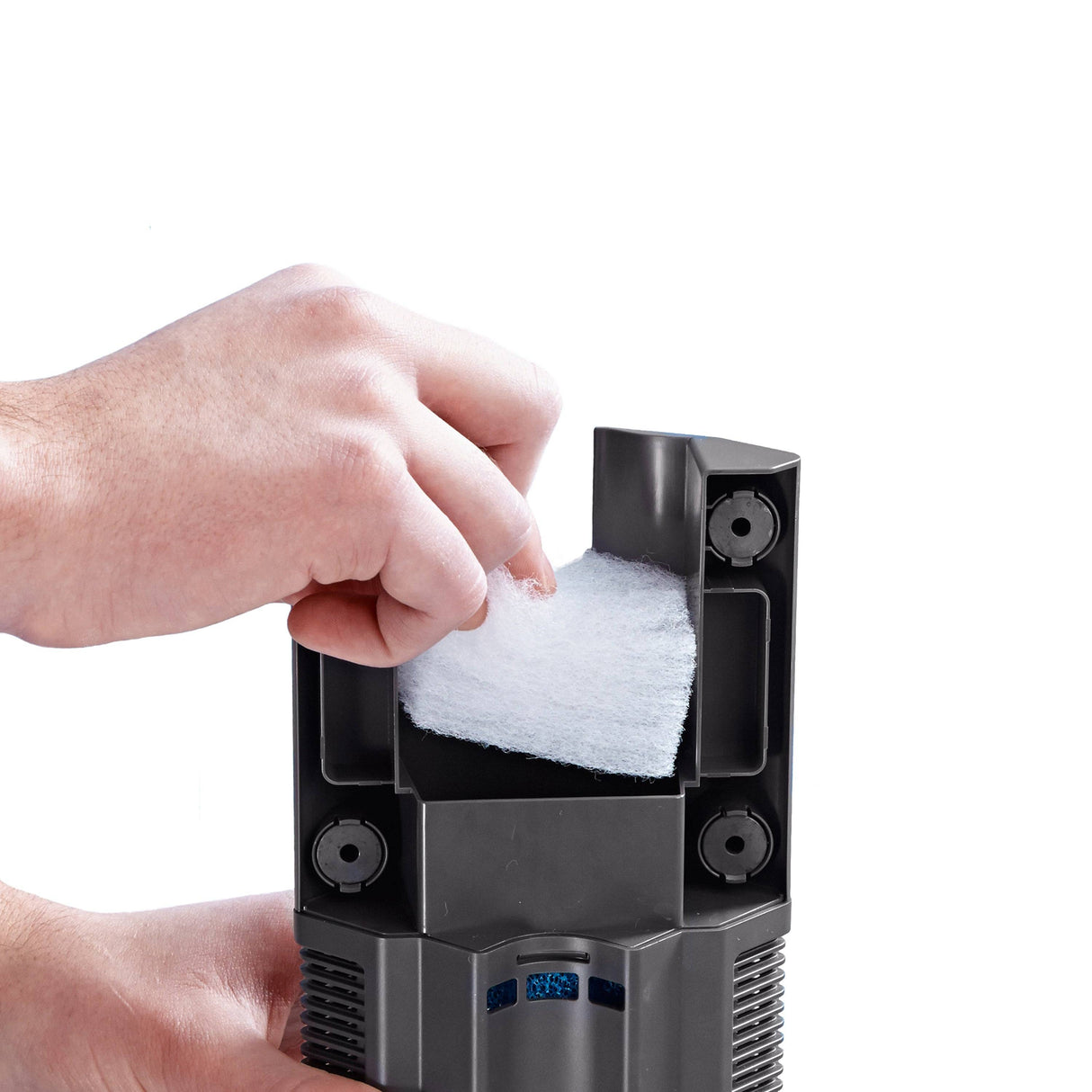 OASE 2 Filter Fleeces for the BioPlus being replaced