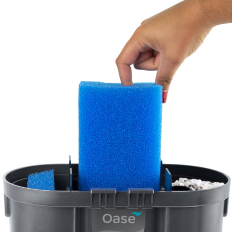 OASE Filter Foam Set for the FiltoSmart 200 being replaced