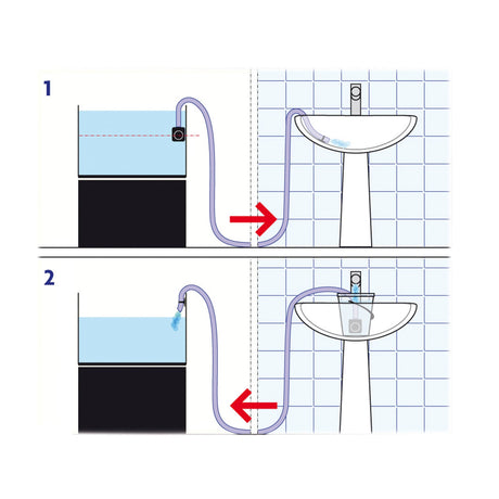 OASE Aqua In-Out Set 800 steps for water change