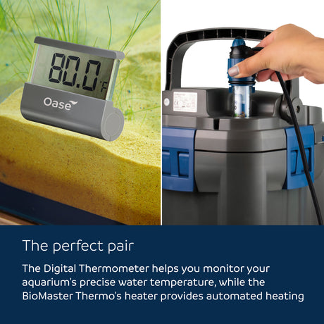 BioMaster Thermo 350 + Digital Thermometer are the perfect pair